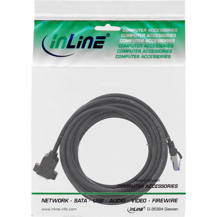 EAN 4043718300464 - InLine 76500X cable de red Negro 10 m Cat6a S/FTP (S-STP) imagen 3