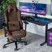 EAN 850032247238 - Arozzi Vernazza Fabric Gaming Chair Supersoft Brown Silla para videojuegos de PC Marrón imagen 7
