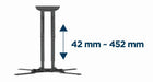 EAN 8716309127356 - Gembird WM-60ST-01 soporte para TV 152,4 cm (60") Negro imagen 13
