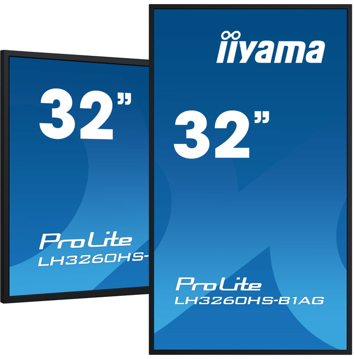 EAN 4948570122288 - iiyama LH3260HS-B1AG pantalla de señalización Pizarra de caballete digital 80 cm (31.5") LED Wifi 500 cd  imagen 1