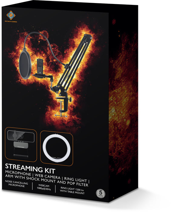 EAN 7333048059970 - Deltaco Gaming GAM-170 micrófono Negro imagen 14