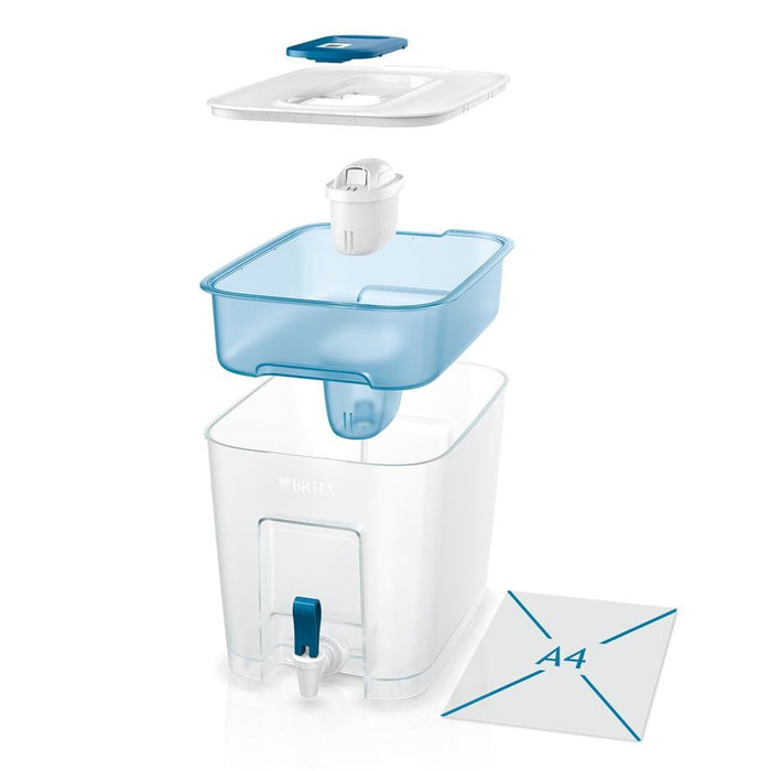 EAN 4006387124236 - Brita Flow Basic Blue MX PRO Filtro para depósito de agua 8,2 L Azul, Transparente imagen 4