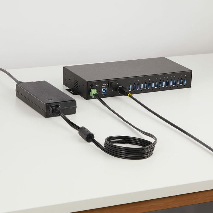 EAN 0065030905381 - StarTech.com S5G16AINDS-USB-A-HUB hub de interfaz 2 x USB 3.2 Gen 1 (3.1 Gen 1) Type-B 5000 Mbit/s Negro imagen 9