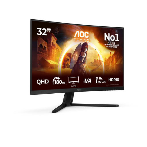 EAN 4038986182164 - AOC G4 CQ32G4VEAD pantalla para PC 80 cm (31.5") 2560 x 1440 Pixeles Negro, Gris imagen 2