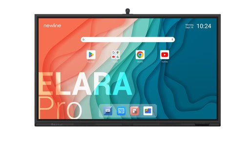 EAN 0850046374319 - Newline Elara Pro pizarra blanca interactiva 190,5 cm (75") 3840 x 2160 Pixeles Pantalla táctil Negro imagen 1