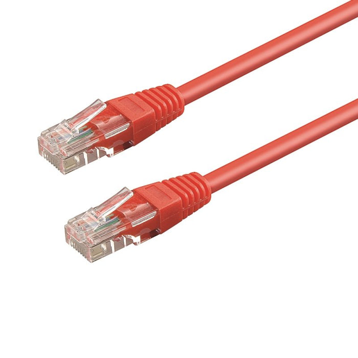 EAN 8032958186439 - WP WPC-PAT-6U010R cable de red Rojo 1 m Cat6 U/UTP (UTP) imagen 1