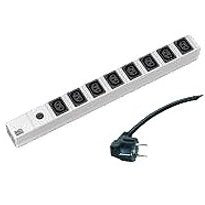 EAN 4016514014514 - Bachmann 333.408 unidad de distribución de energía (PDU) 8 salidas AC 1U Negro, Gris, Plata imagen 1