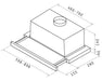EAN 8020283003170 - Elica ELITE14 LUX WH/A/60 Telescópica o extraplana Blanco 350 m³/h imagen 2