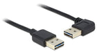EAN 4043619834662 - DeLOCK 3m USB 2.0 A m/m 90° cable USB USB A Negro imagen 1