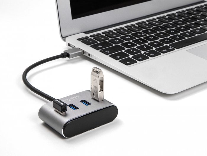 EAN 4043619631902 - DeLOCK 63190 hub de interfaz USB 3.2 Gen 1 (3.1 Gen 1) Type-A 5000 Mbit/s Negro imagen 2