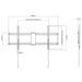 EAN 8051128107210 - Techly ICA-PLB 948F soporte para TV 2,29 m (90") Negro imagen 3