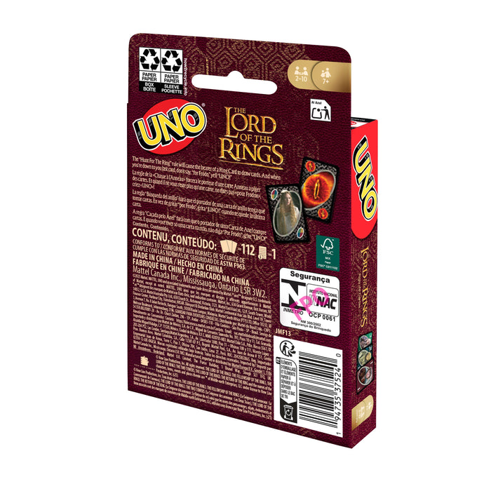 EAN 0194735375240 - Games UNO The Lord of the Rings Juego De Cartas Perder las cartas imagen 6