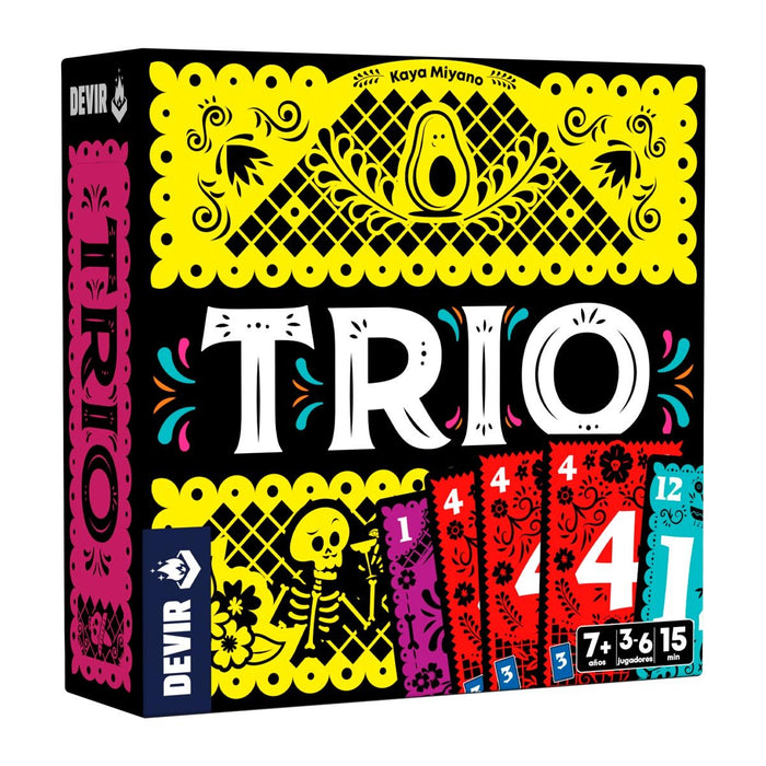 EAN 8436607944423 - Devir Trio 15 min Juego De Cartas Deducción imagen 1
