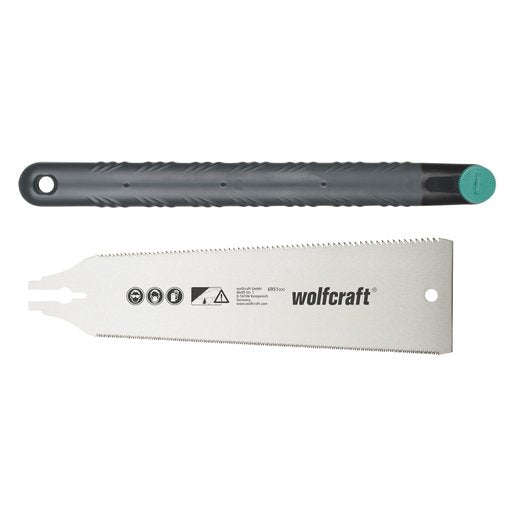 EAN 4006885695108 - wolfcraft GmbH 6951000 sierra Sierra japonesa 24 cm Negro, Acero inoxidable imagen 2