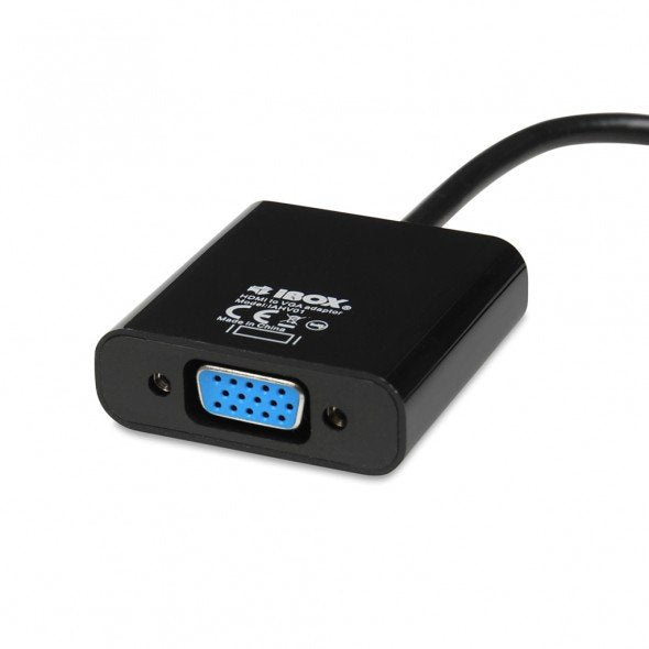 EAN 5901443053712 - iBox IAHV01 adaptador de cable de vídeo HDMI tipo A (Estándar) VGA (D-Sub) Negro imagen 2
