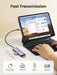 EAN 6957303863839 - Ugreen CM511 5-in-1 Adapter USB-C Hub to 3x USB3.0 + HDMI + TF/SD Gray imagen 4