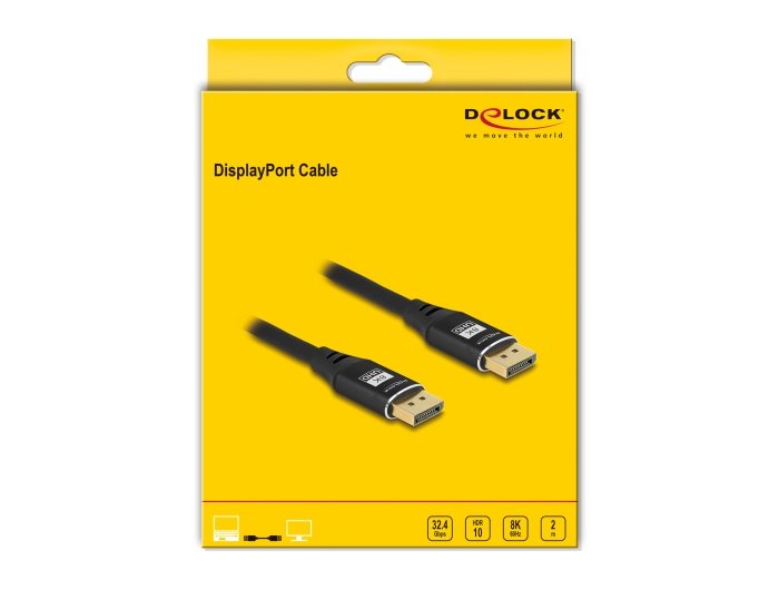 EAN 4043619806218 - DeLOCK 80621 cable DisplayPort imagen 3