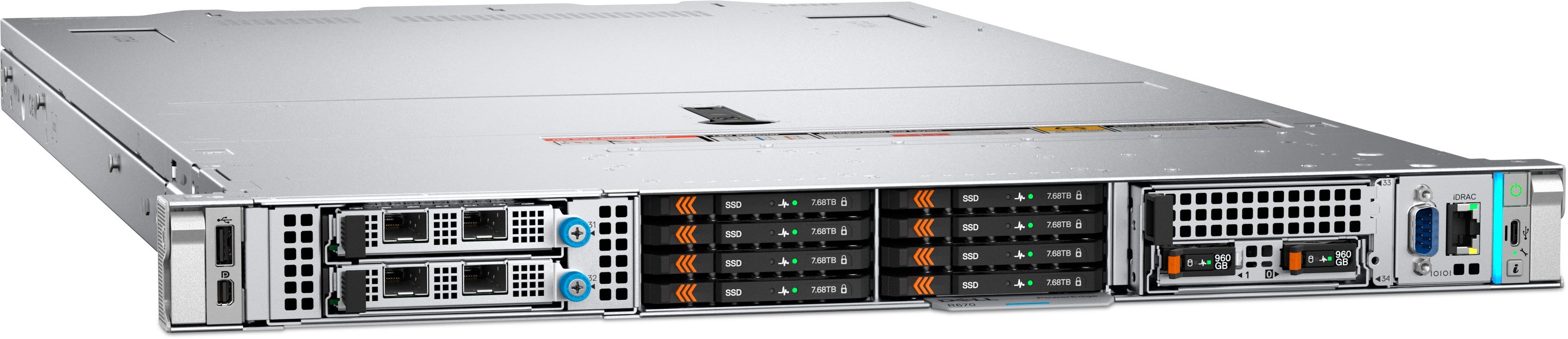 EAN 5397184980552 - DELL PowerEdge R470 servidor 960 GB Bastidor (1U) Intel Xeon 6 6517P 3,2 GHz 32 GB DDR5-SDRAM 1100 W imagen 3