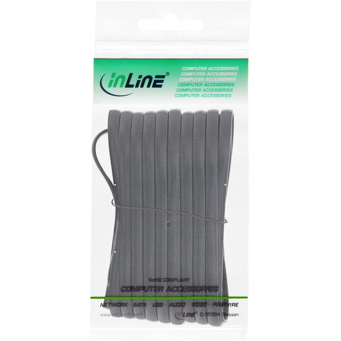 EAN 4043718013265 - InLine 18815 cable telefónico 15 m Negro imagen 2
