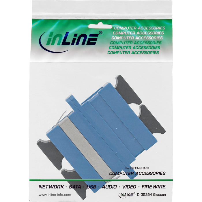 EAN 4043718114412 - InLine 4043718114412 adaptador de fibra óptica SC/SC 1 pieza(s) Azul imagen 3