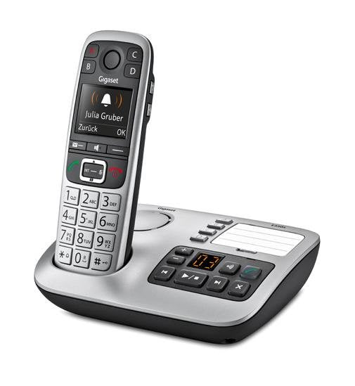 EAN 4250366848662 - Gigaset E560A teléfono Teléfono DECT Identificador de llamadas Negro, Plata imagen 1