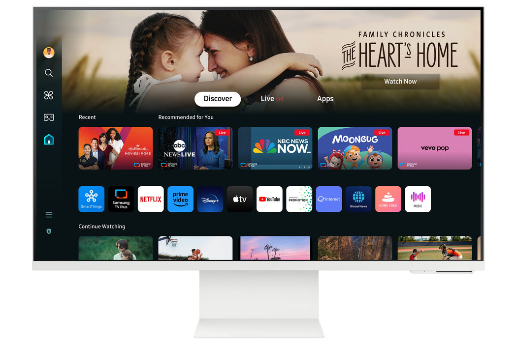 EAN 8806095535463 - Samsung M80D pantalla para PC 81,3 cm (32") 3840 x 2160 Pixeles 4K Ultra HD LED Blanco imagen 4