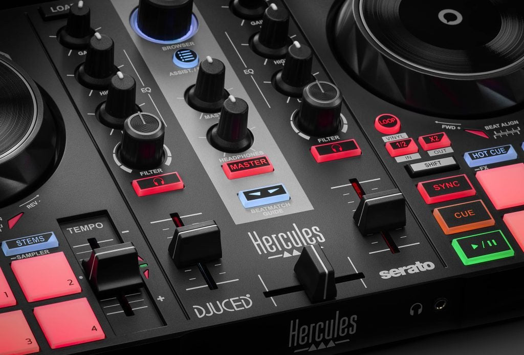EAN 3362934746407 - Hercules INPULSE 200 MK2 Controladora con opción de realizar scratch utilizando discos de vinilo 2 canale imagen 4