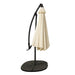 EAN 5907207224381 - Extralink Black Forest Garden Umbrella with Side Panels, Large 3m Beige Cantilever Sombrilla colgante Hex imagen 2