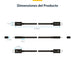 EAN 0065030910026 - StarTech.com TBLT5MM1M240W cable Thunderbolt 80 Gbit/s Negro imagen 14