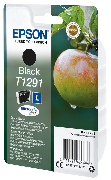 EAN 8715946624693 - Epson Apple T1291 cartucho de tinta 1 pieza(s) Original Negro imagen 1