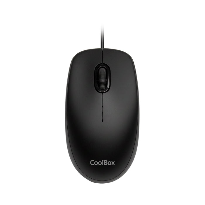 EAN 8436624423611 - CoolBox COO-RAT01B-U ratón Oficina Ambidextro USB tipo A Óptico imagen 1