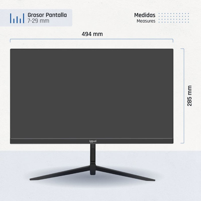 EAN 8435364320037 - iggual ML21S pantalla para PC 54,6 cm (21.5") 1920 x 1080 Pixeles Full HD LED Negro imagen 22