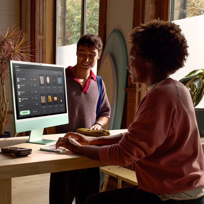 EAN 4068668333768 - Apple iMac Apple M M4 59,7 cm (23.5") 4480 x 2520 Pixeles PC todo en uno 16 GB 256 GB SSD macOS Sequoia W imagen 5