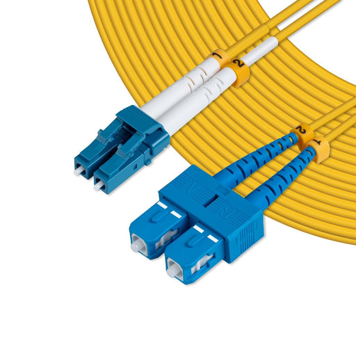 EAN 7331990077110 - Microconnect FIB421001 Cable de fibra óptica e InfiniBand 1 m LC SC Amarillo imagen 2