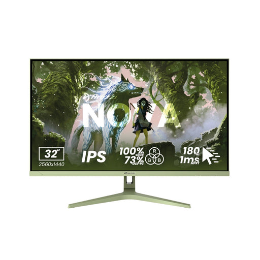 EAN 0850054766939 - Arozzi Nova 32″ pantalla para PC 80 cm (31.5") 2560 x 1440 Pixeles Quad HD LED Verde imagen 1