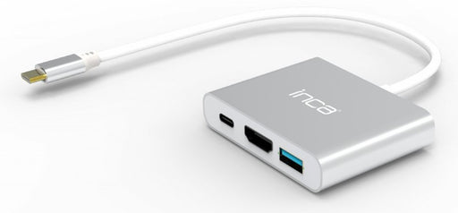EAN 8681949014925 - Inca ITPC-04T hub de interfaz USB Tipo C 5000 Mbit/s Plata, Blanco imagen 1