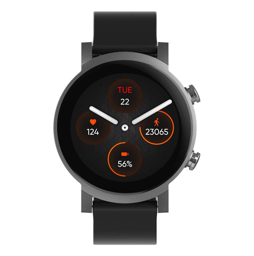 EAN 0191307002160 - Mobvoi TicWatch E3 3,3 cm (1.3") 44 mm Digital 360 x 360 Pixeles Pantalla táctil Negro Wifi GPS (satélite imagen 1