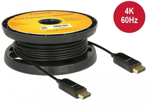EAN 4043619855209 - DeLOCK 85520 cable DisplayPort 20 m Negro imagen 2