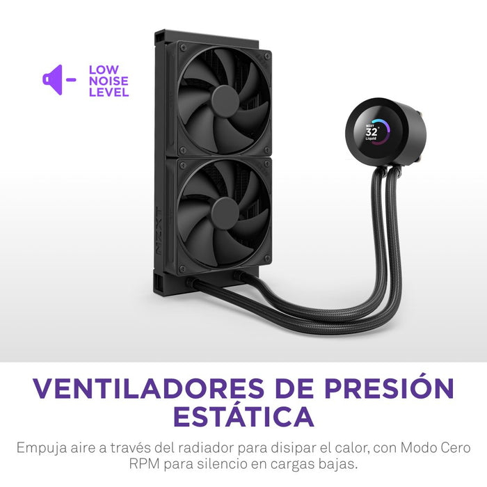 EAN 5056547205199 - NZXT Kraken Plus 240 Procesador Sistema de refrigeración líquida todo en uno 12 cm Negro imagen 6