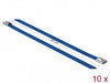 EAN 4043619187973 - DeLOCK 18797 presilla Acero Azul 10 pieza(s) imagen 2