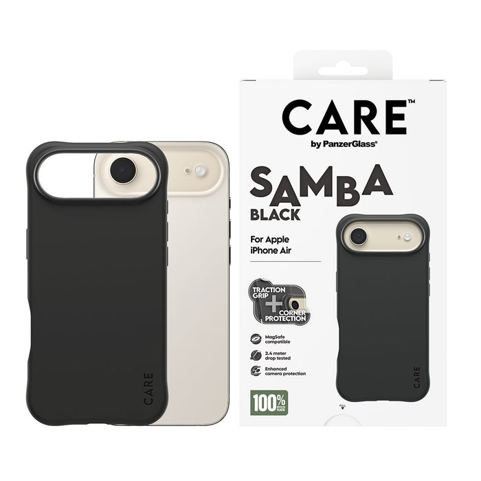 EAN 5715685027086 - PanzerGlass CARE™ by ® Samba Case Black w. MagSafe iPhone Air funda para teléfono móvil Negro imagen 2