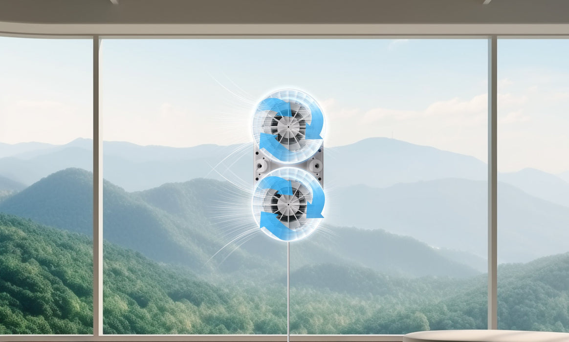 EAN 6971820280740 - Hutt DDC56 limpiador eléctrico ventana Blanco imagen 5