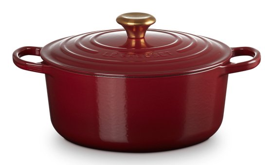EAN 0024147329565 - Le Creuset 21177269494441 cacerola 5,3 L Alrededor Rojo imagen 1