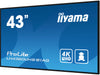 EAN 4948570122295 - iiyama LH4360UHS-B1AG pantalla de señalización Pizarra de caballete digital 108 cm (42.5") LED Wifi 500 c imagen 7