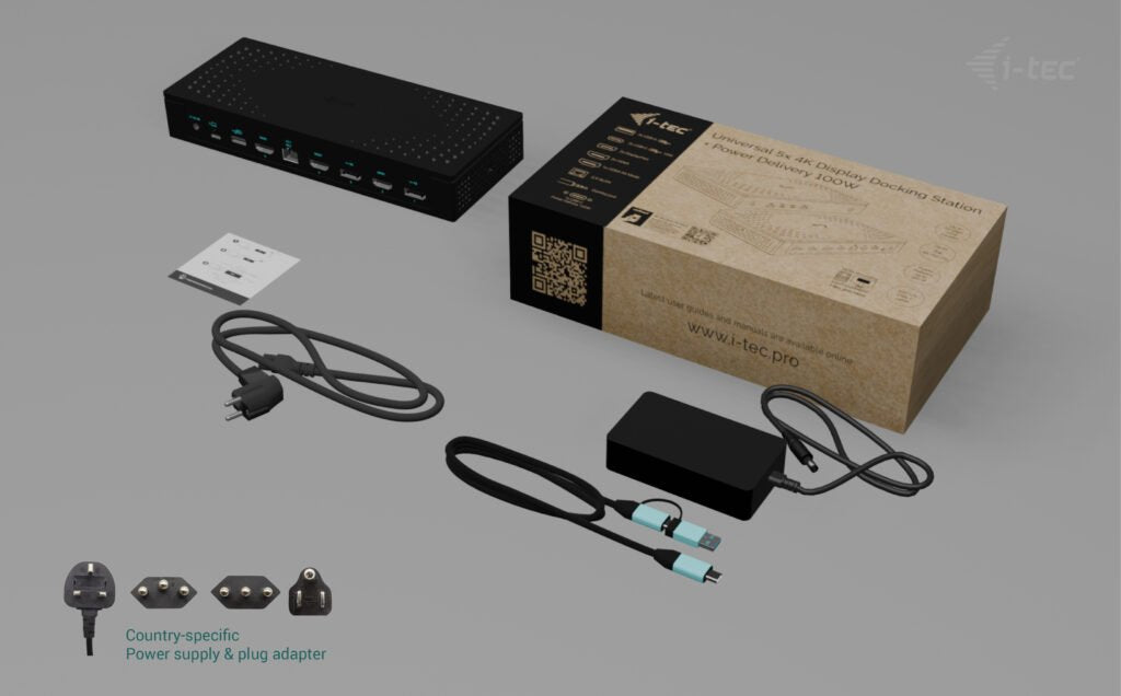 EAN 8595611707001 - i-tec CA5MONITORDOCKPD base para portátil y replicador de puertos Alámbrico USB 3.2 Gen 1 (3.1 Gen 1) Typ imagen 4