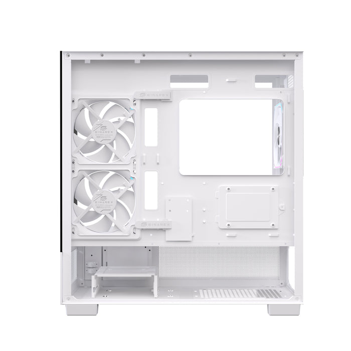 EAN 6977277360073 - Einarex EXCS-SM-51DR-W carcasa de ordenador Micro Torre Blanco imagen 9