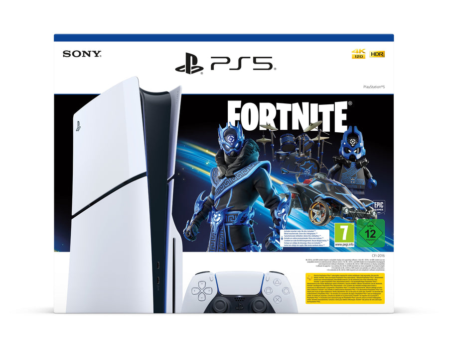 EAN 711719593423 - Sony Playstation 5 Slim Fortnite 1 TB Wifi Negro, Blanco imagen 4