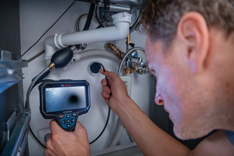 EAN 4059952657240 - Bosch GIC 12V-5-27 C PROFESSIONAL cámara de inspección industrial 8,3 mm Sonda dócil flexible IP67, IP54 imagen 5
