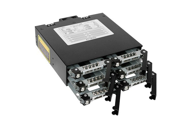 EAN 4713227445153 - Icy Dock MB996SK-6SB panel bahía disco duro Negro imagen 4