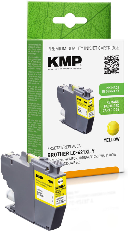 EAN 4011324001570 - KMP 1548,4009 cartucho de tinta 1 pieza(s) Original Amarillo imagen 1